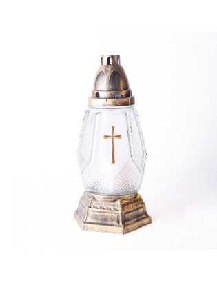 CANDEEIRO Z14 OURO 26CM...