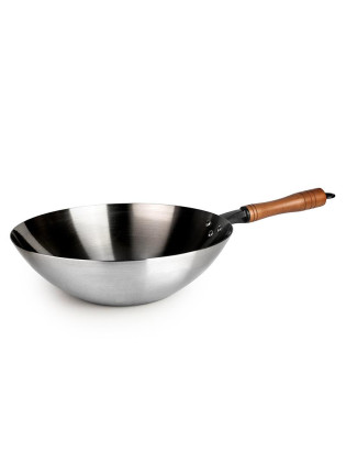 WOK IBILI 409732 KARBONSTEEL 32CM AÇO CARBONO IND.