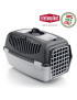 TRANSPORTADORA GULLIVER 3 97366 CINZA 61X40X38CM PLST