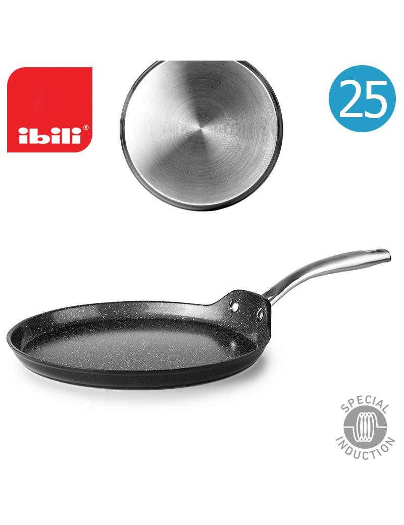 CREPEIRA IBILI 600425 QUARZO Ø25CM ANTIADERENTE INDUÇAO