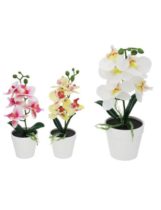 VASO 555669 BRANCO ORQUIDEA...