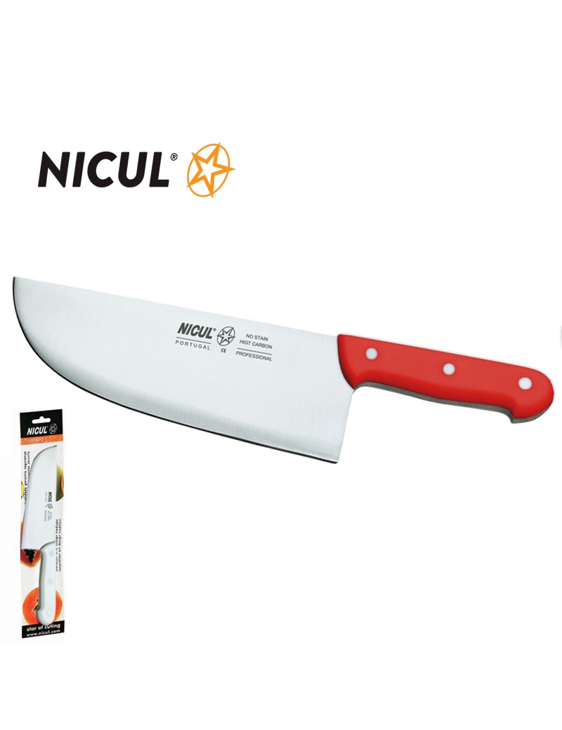 CUTELO NICUL 4940.7100.2555 REDONDO POM VERMELHO BL