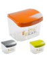SALEIRO HEGA 16157 LUXE 0,6L 12X10X9CM PLST SORTIDO