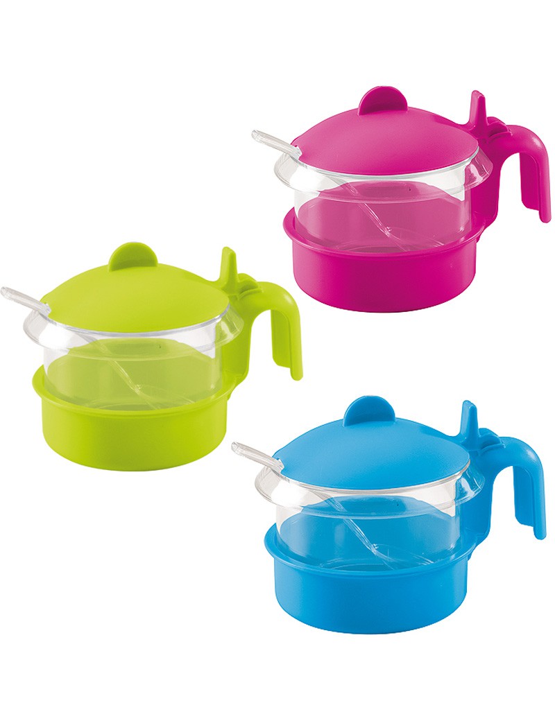AÇUCAREIRO HEGA 16170 CAPUCCINO 0,45L Ø11X10,5 PLST. SORTIDO
