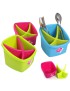 PORTA-TALHERES HEGA 16469 C/4DIVISORIAS 16X17X14CM PLST SORT