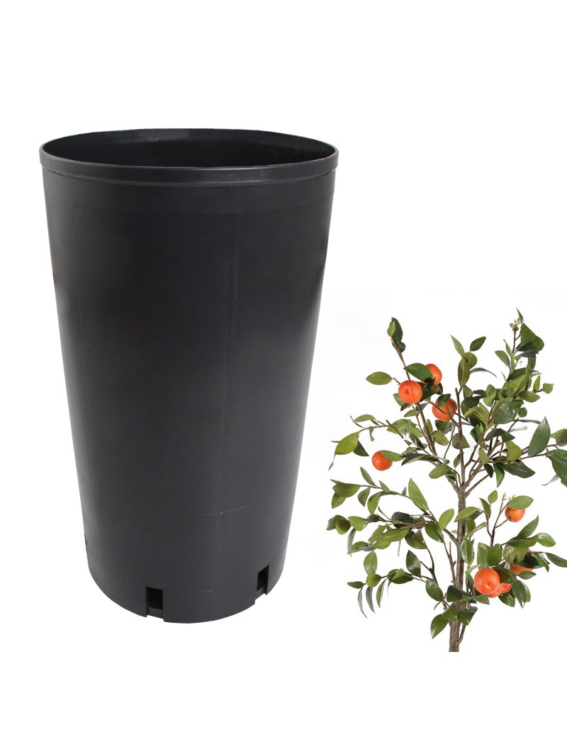 VASO JARDIM 2000106 PL CITRINOS 8L Ø19X31,5CM PLST