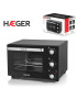 FORNO ELETRICO HAEGER SANTISS OV-22B.032A 22L 1300W PRETO