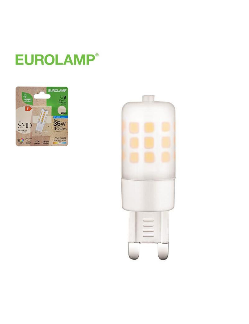 LAMPADA ERL 147-77651 LED SMD 4W G9 4000K NEUTRA DIMERIZAVEL