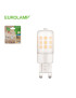 LAMPADA ERL 147-77651 LED SMD 4W G9 4000K NEUTRA DIMERIZAVEL