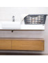 CESTO ROUPA CD 1983 BECLASSIC ROMA 40L 65X44,5X24CM PLST