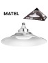 LAMPADA MATEL 29035 LED FRIA E-27 30W CAMPANULA DIAM. 30 CM
