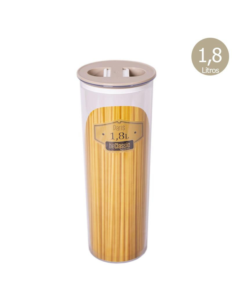 CAIXA HERMETICA CD 2333 BECLASSIC BEGE 1,8L PLST
