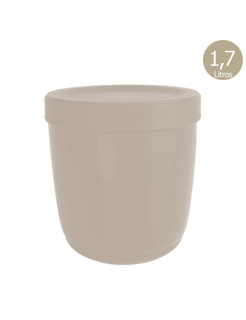 CAIXA HERMETICA CD 2362 BECLASSIC BEGE 1,7L PLST