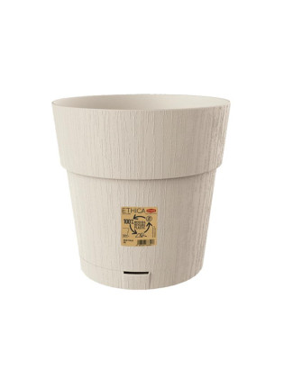 VASO 68050 ETHICA BRANCO GIZ 20X19CM PLST