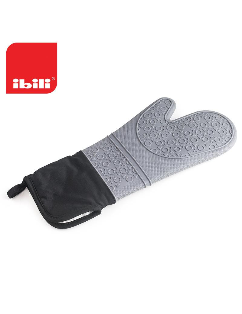 LUVA COZINHA IBILI 765820 SILICONE/ALGODAO 18,5X41CM
