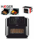 FRITADEIRA HAEGER SUPER C. AF-D10.010B A AR ELET. 10L 2600W