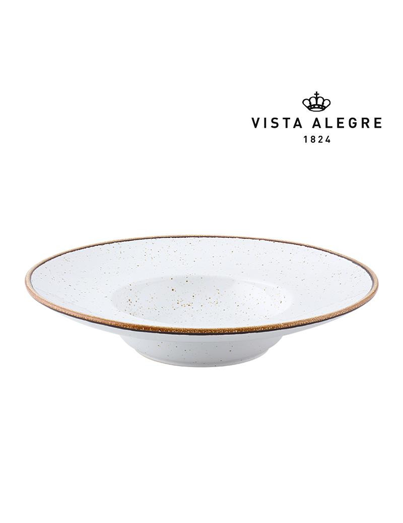 PRATO FUNDO VA RUSTIC BLEND WH Ø27CM GRES