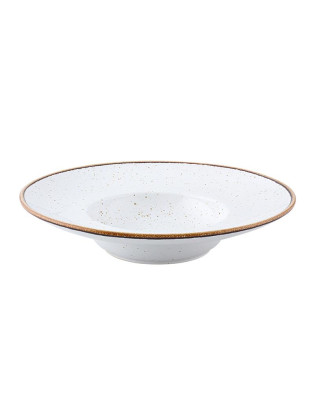 PRATO FUNDO VA RUSTIC BLEND WH Ø27CM GRES