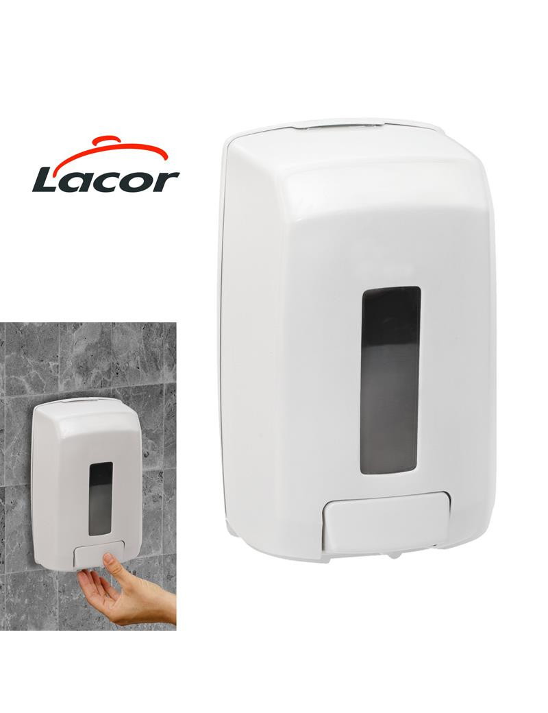 DISPENSADOR SABAO/GEL LACOR 91525 MANUAL 1L PLST