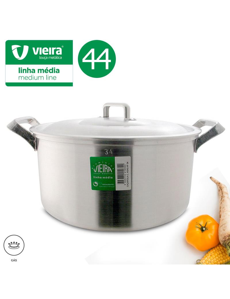 NORMAL CAÇAROLA 44 ALUM. 35 L PEGA ALUM