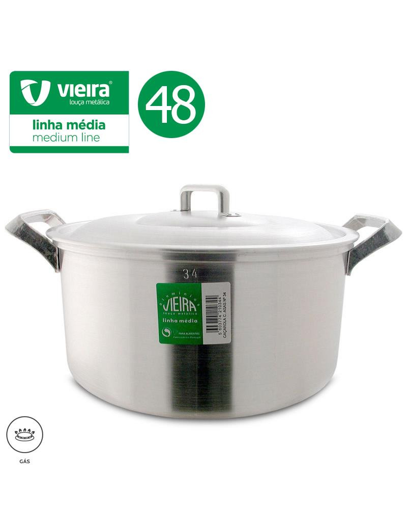 NORMAL CAÇAROLA 48 ALUM.45 L LIX PEGA ALUM