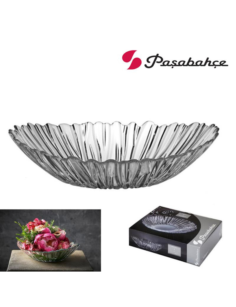 SALADEIRA PASABAHCE 10611 AURORA 33CM VIDRO