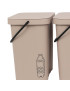 BALDE LIXO CD 2795 BECLAS EASY TO GO BEGE 21L C/ASA