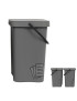 BALDE LIXO CD 2795 BECLAS EASY TO GO CINZA 21L C/ASA