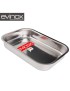 ASSADEIRA RETANGULAR EVINOX 30 INOX 32X24X5,5CM