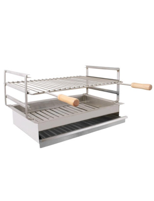 CHURRASQUEIRA 53X33CM INOX...