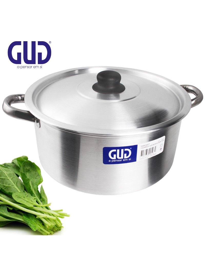 CAÇAROLA GUD ALFA Ø 42CM  30L ALUMINIO