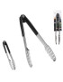 PINÇA CHURRASCO LS 1324 PRO EXTRA 34CM INOX/SILICONE