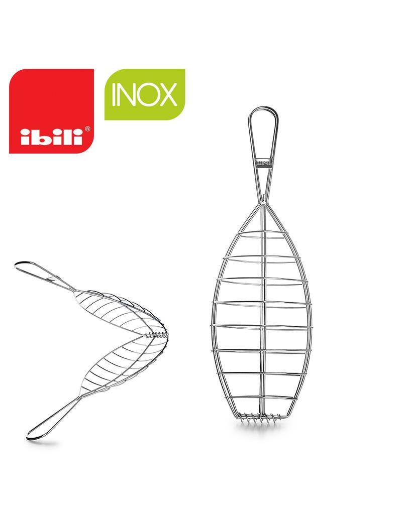 GRELHA PEIXE IBILI 770125 M 13X31CM INOX