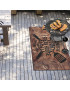 TAPETE BBQ ALFDBBQ-043 STEAK HOUSE BROWN 120X75CM