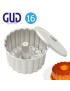 FORMA  PUDIM CANELADA GUD ALFA  Ø 16CM ALUMINIO