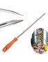 ESPETO EM V 60CM INOX C/CB MADEIRA