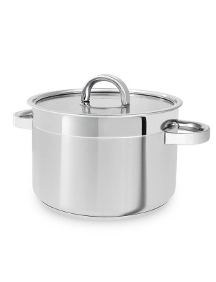 TREM SL ATLANTICO GLASS 9 PEÇAS INOX C/OFERTA FAQUEIRO
