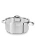 TREM SL ATLANTICO GLASS 9 PEÇAS INOX C/OFERTA FAQUEIRO