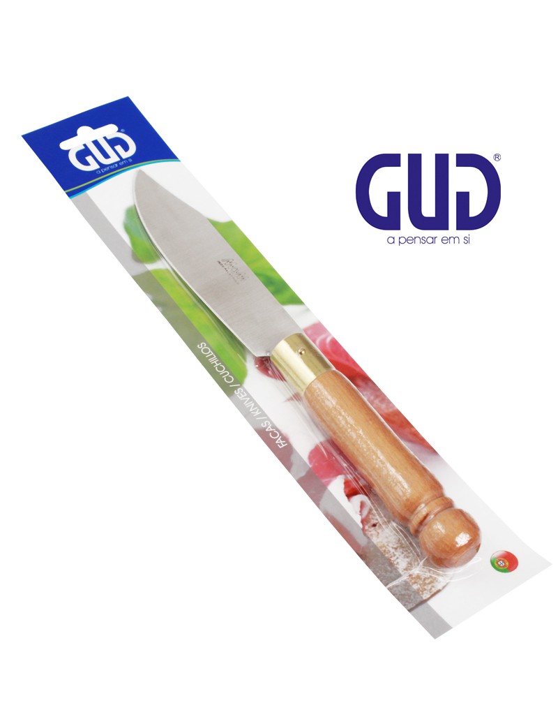 FACA COZINHA GUD PALAÇOULO Nº14 13,5CM BL1 CABO MADEIRA