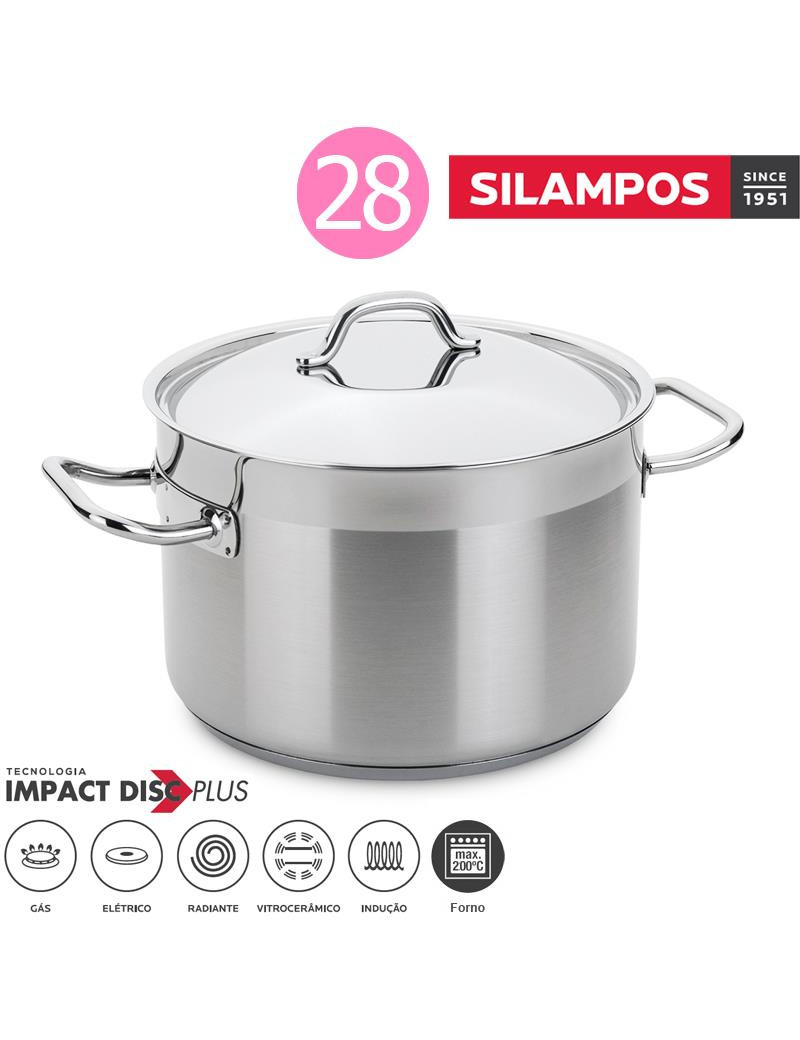 PANELA SL PROFISSIONAL TEJO Ø28CM INOX 18/10