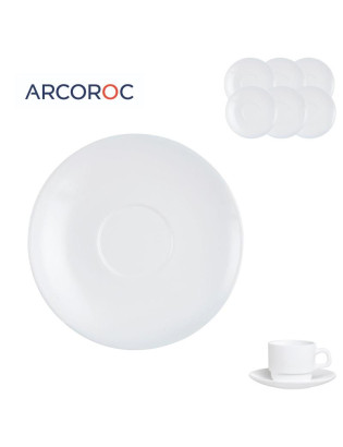 PIRES P/CHAVENA CHA ARC RESTAURANT CONJ.6 OPAL 14CM
