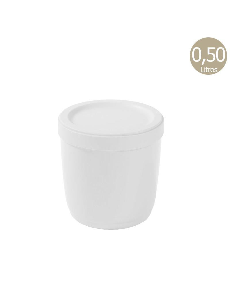 CAIXA HERMETICA CD 2360 BECLASSIC BRANCO 0,5L PLST