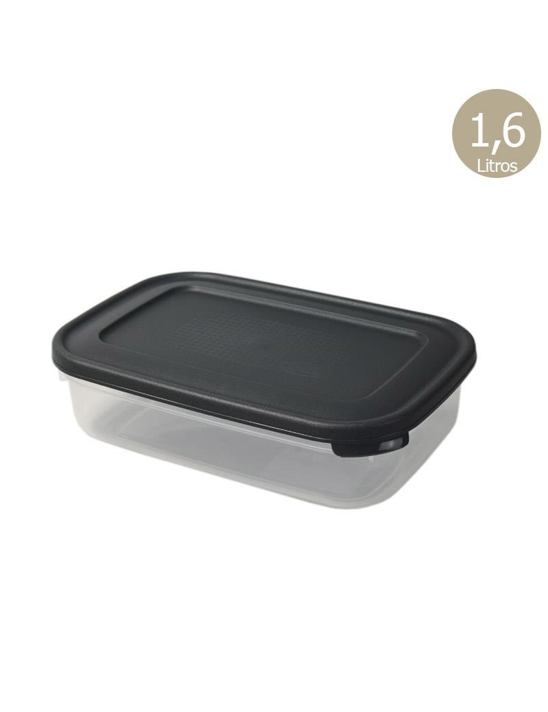 CAIXA HERMETICA CD 1996 BECLASSIC PRETO 1,6L PLST