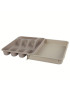 PORTA TALHERES CD 2853 BECLASSIC BEGE AJUST. 28-48X34CM PLST