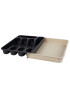 PORTA TALHERES CD 2853 BECLASSIC PRETO AJUST. 28-48X34CM PL