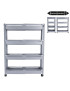 CARRO ARRUMAÇAO CD 3012 BEC CINZA EXTEN 37,5-60X15CM 4PRAT