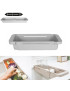 ESCORREDOR LEGUMES CD 3013 BEC CINZA EXTEN 37,5-60X15CM