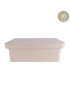 CAIXA ARRUMAÇAO CD 3065 BECLAS DECO BEGE 10L 28X38X12CM