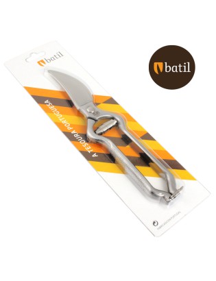 TESOURA LEITAO BATIL Nº6 26CM AÇO INOX