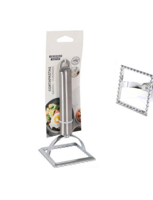CORTA MASSAS QT 74474 RAVIOLI QUADRADO 7X15CM INOX
